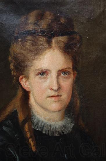 Horst Devens Freiin Emma von Langenmantel-Rosenberg 1873 France oil painting art